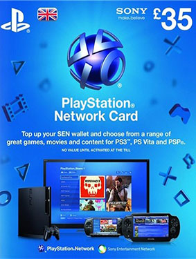 35 pounds psn united kingdom