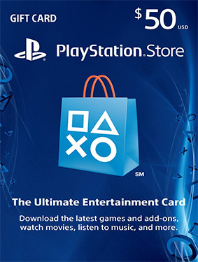 50$ psn usa card