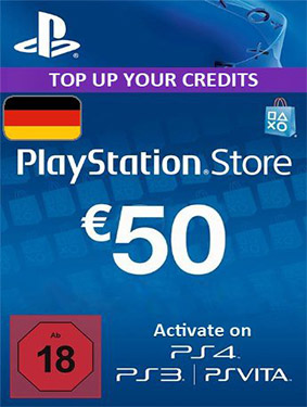 50€ psn germany card