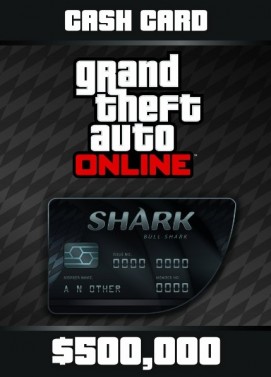 Grand Theft Auto V GTA: Bull Shark Cash Card