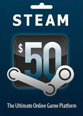 Steam Gift Card 50 $