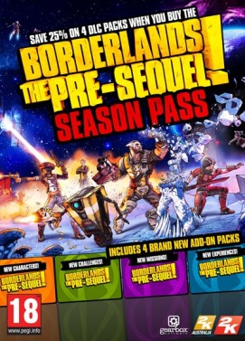 borderlands pre-sequel season pass