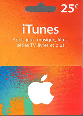 iTunes €25 Gift Card FR